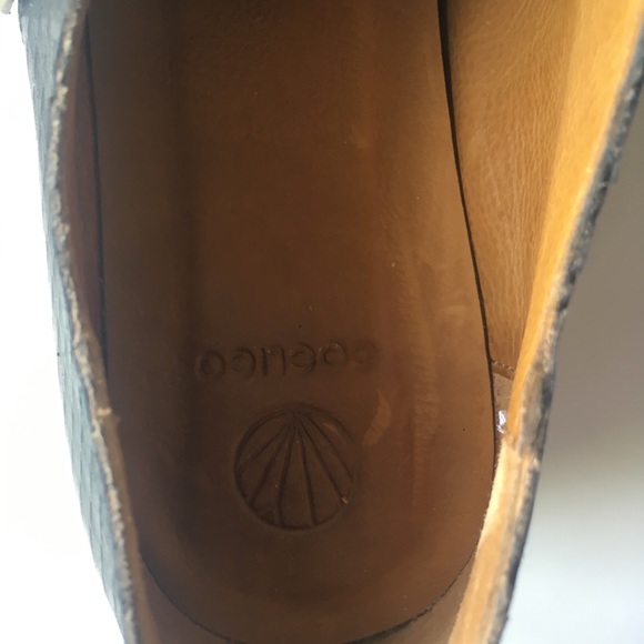 Coclico leather platform Oxford shoes size 10 - Picture 4 of 8